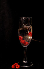 glass of wine