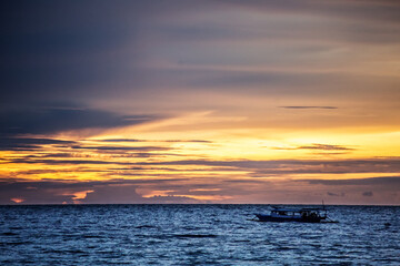 Evening at Togean island