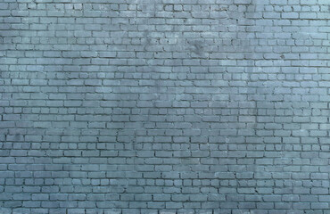 Background and texture of old rough gray brick wall