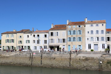 Obraz premium Quai de Saint-Martin-de-Ré