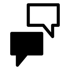 Fototapeta premium Chat icon