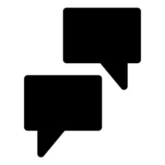 Fototapeta premium Chat icon