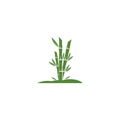 Bamboo Logo Template vector icon