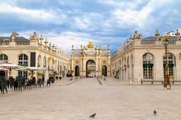 Fototapeta na wymiar Nancy, Place Stanislas , Frankreich