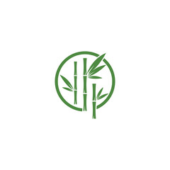 Bamboo Logo Template vector icon