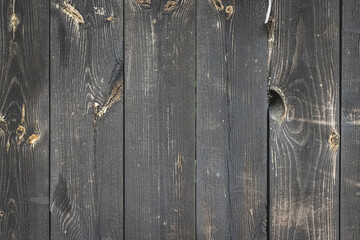 Real natural wood texture. Timber plank surface wall for vintage grunge wallpaper. Old floor wooden pattern. Dark grain panel board table with copy space. Abstract desk Natural concept.