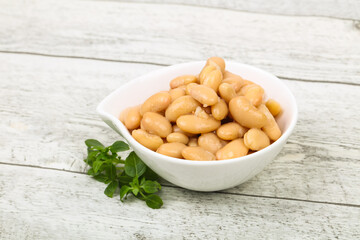 Baked white bean