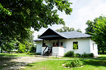 Memorial house of the great national poet Mihai Eminescu. Ipotesti village, Botosani, Romania.