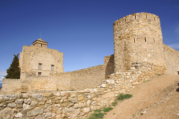 Fototapeta na wymiar Castillo de Benabarre.Benabarre.Huesca.Aragon.España.