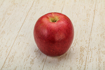 Red sweet tasty apple fruit