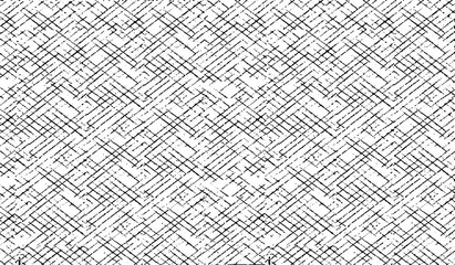 Fototapeta premium Rough texture. Broken plaster wall effect. Grunge worn damask pattern design. Distressed fabric texture. Overlay texture design. Vector illustration. Eps10.