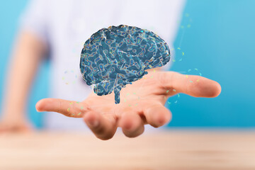human brain ai science neuron cocnept