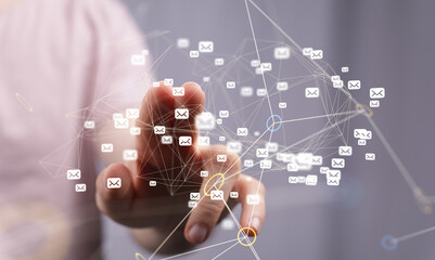 service communication support contact concept service