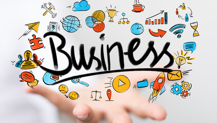 project business plan concept managment success digital