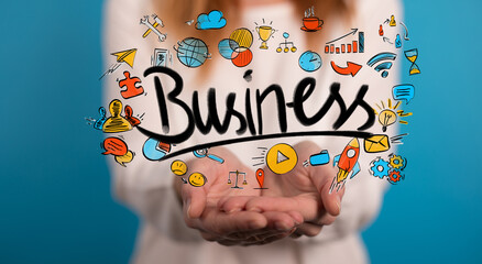project business plan concept managment success digital