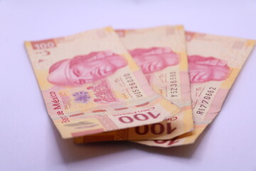 Obraz premium Dinero mexicano pesos