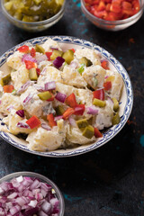 Potato salad with mayonnaise dressing