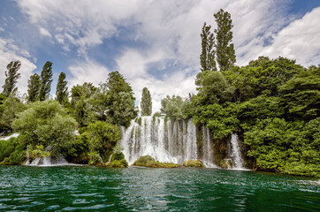Obraz premium Roski Waterfall in Krka National Park,Croatia