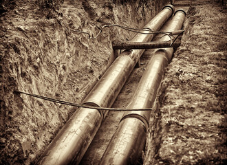Replacement of the pipeline for the supply of hot water and heating to multi-storey buildings....