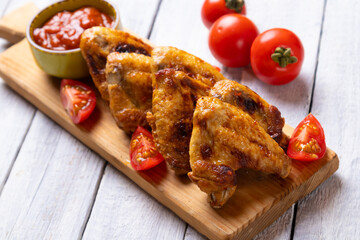 Grilled chicken qings
