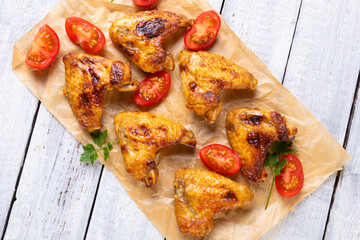 Grilled chicken qings