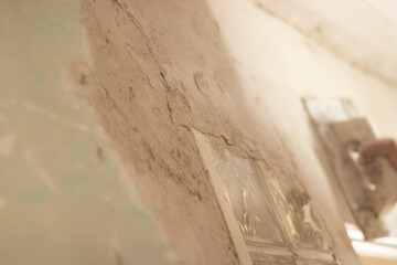 Building renovation works in appartment