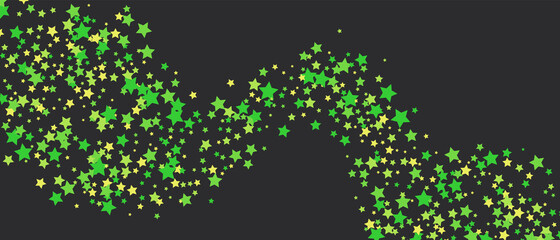 Shooting stars confetti. Multi-colored stars. Holiday background. Abstract texture on a white background. Design element. Vector illustration, EPS 10.