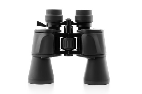 Binoculars Isolated On White Background