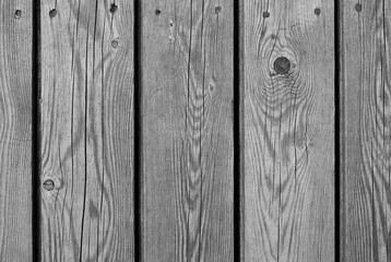 Naklejka premium aged boards with cracks and nails create a beautiful natural background