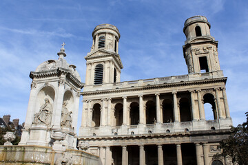 Fototapeta na wymiar Saint-Sulpice | PARIS 6th