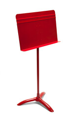 Music Stand Red