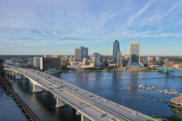 Fototapeta na wymiar Jacksonville downtown, Florida