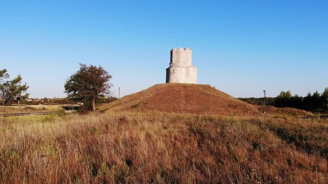 Church of Sveti Nikola near ancient town Nin / 27th July 2020 / Croatia, Nin, Dalmatia, Europe