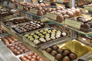sweets in the market