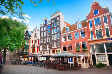 Fototapeta premium Street of Amsterdam