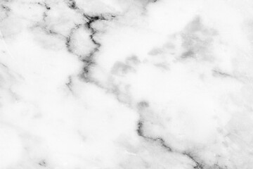 White marble texture background pattern with high resolution.