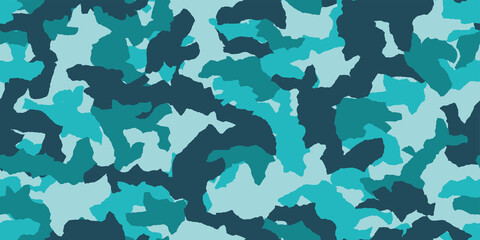 Camouflage background. Seamless pattern.Vector. 迷彩パターン