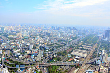 Overview of Bangkok City in Bangkok, Thailand