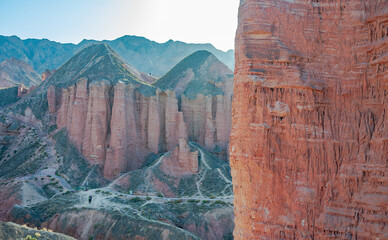 Danxia Scenic Area, Zhangye Binggou, Gansu, China