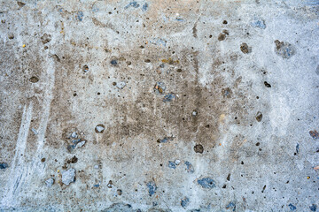 Grunge and dirty concrete surface texture. Old rough cement wall or floor