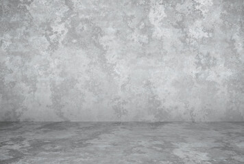 plaster wall, grey background