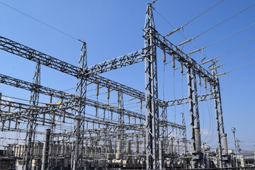 屋外変電設備