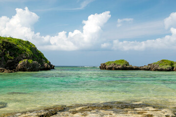 沖縄県　西表島の星の砂海岸