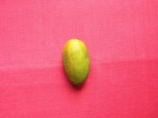 Yellow color ripe whole fresh Dasheri mango