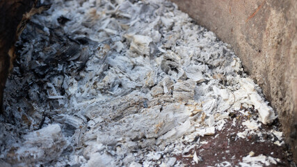 white wood burning charcoal texture