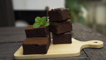 Chocolate Brownies Cube