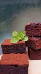Chocolate Brownies Cube