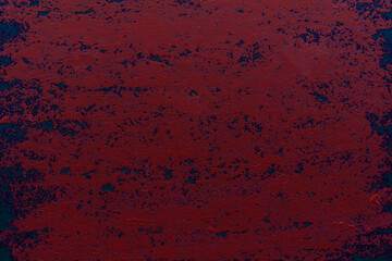 Grunge red color wall, Abstract blue color paint. Designed grunge on wall texture