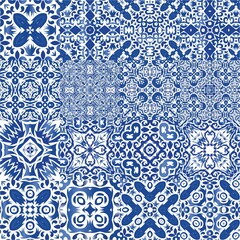 Traditional ornate portuguese azulejos.