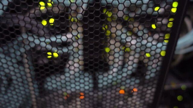 Data processing center. Internet service provider